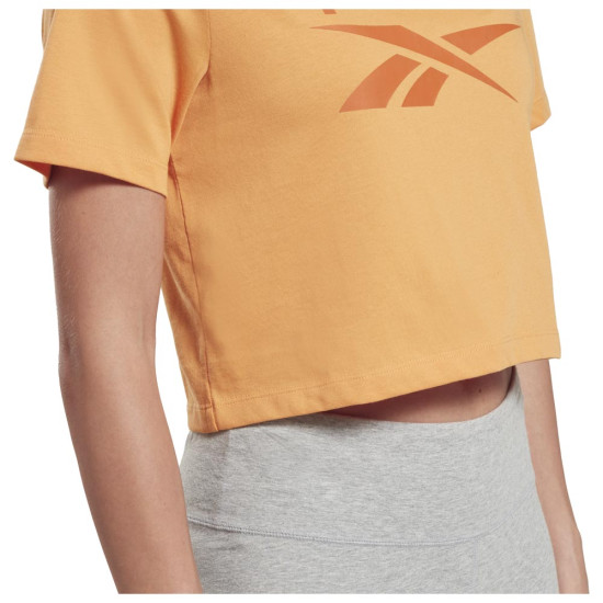 Reebok Γυναικεία κοντομάνικη μπλούζα Crop Reebok Γυναικεία κοντομάνικη μπλούζα Crop